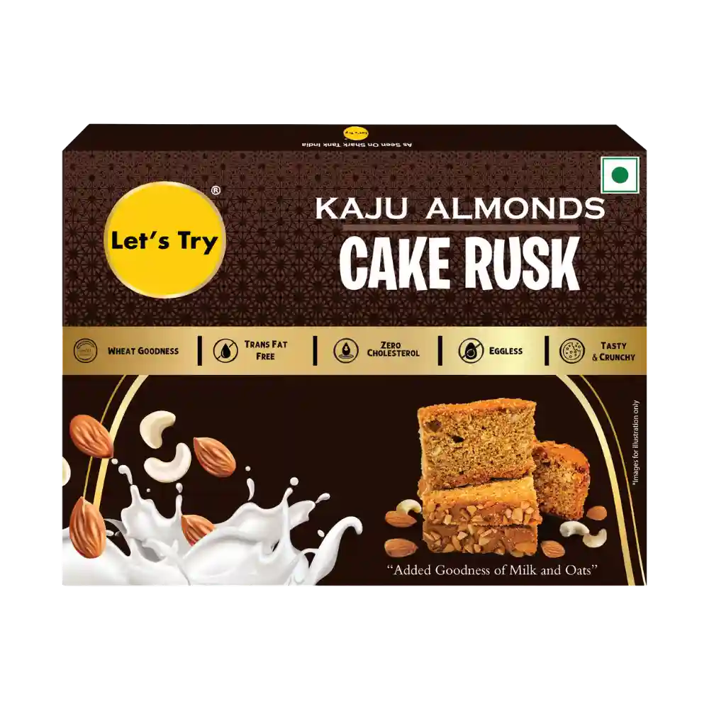 Kaju Almond Cake Rusk
