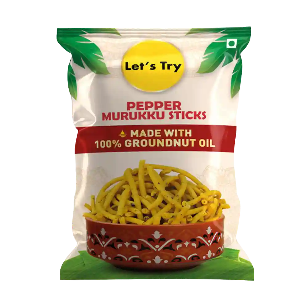 Pepper Murukku Sticks