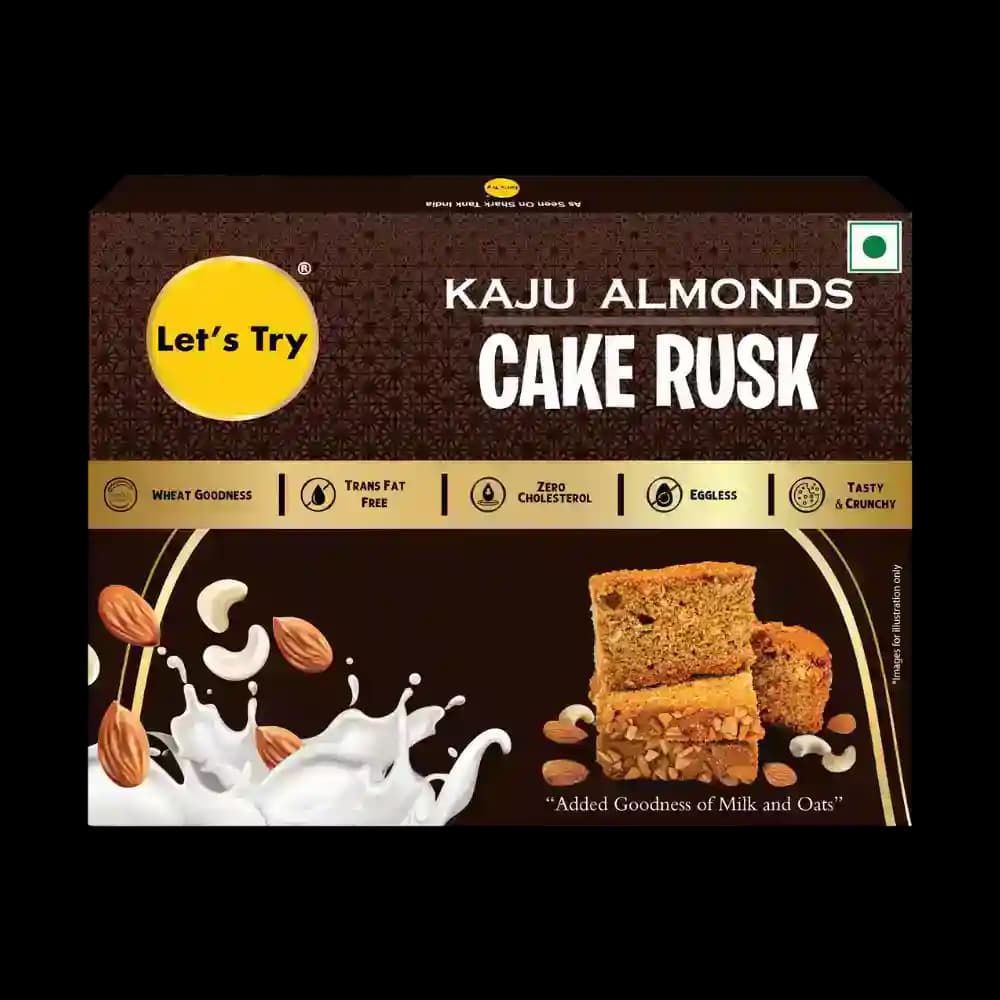 Kaju Almond Cake Rusk