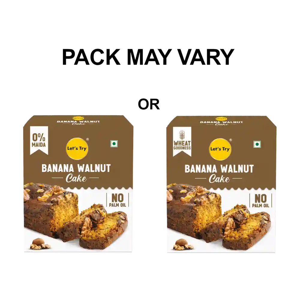 Let's Try Banana Walnut Cake