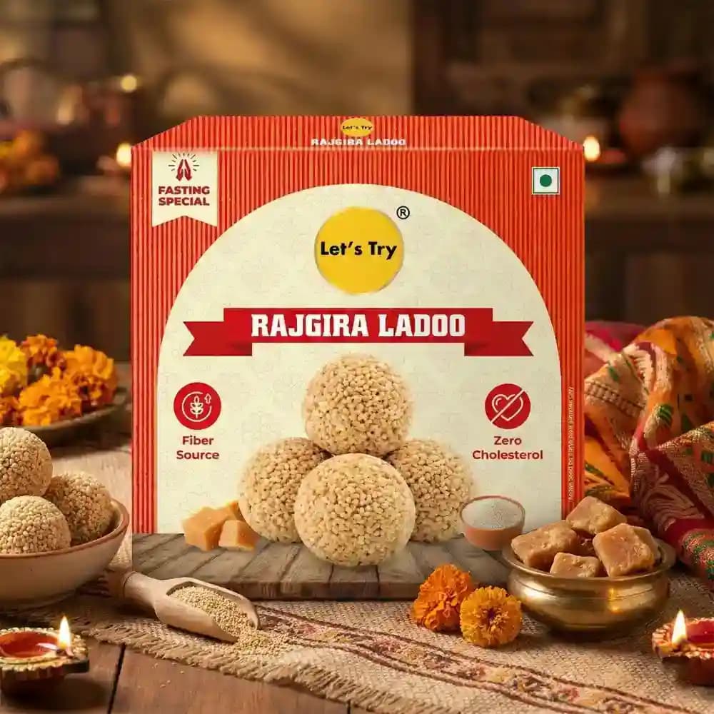 Rajgira Ladoo – Healthy Indian Sweets, No Palm Oil, No Maida | Buy Online India | Let's Try Foods