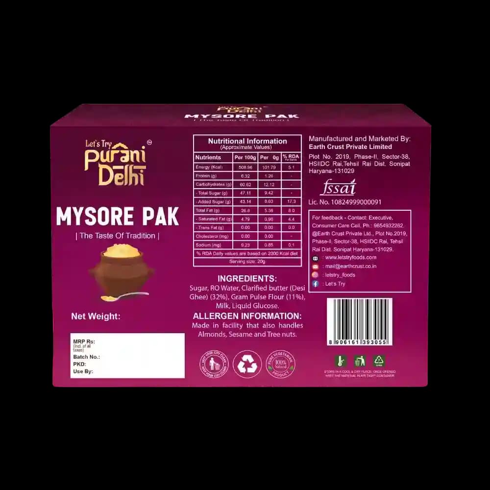 Purani Delhi Mysore Pak — image 2
