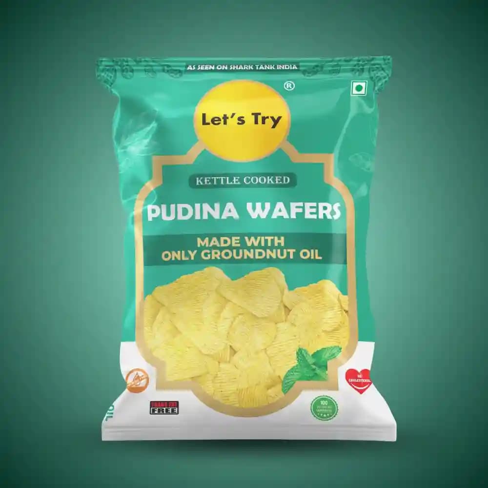 Kettle Cooked Pudina Potato Wafers