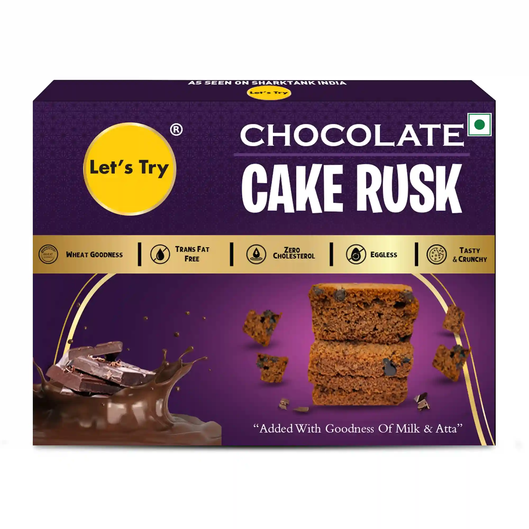 Let's Try Choclate Cake Rusk 