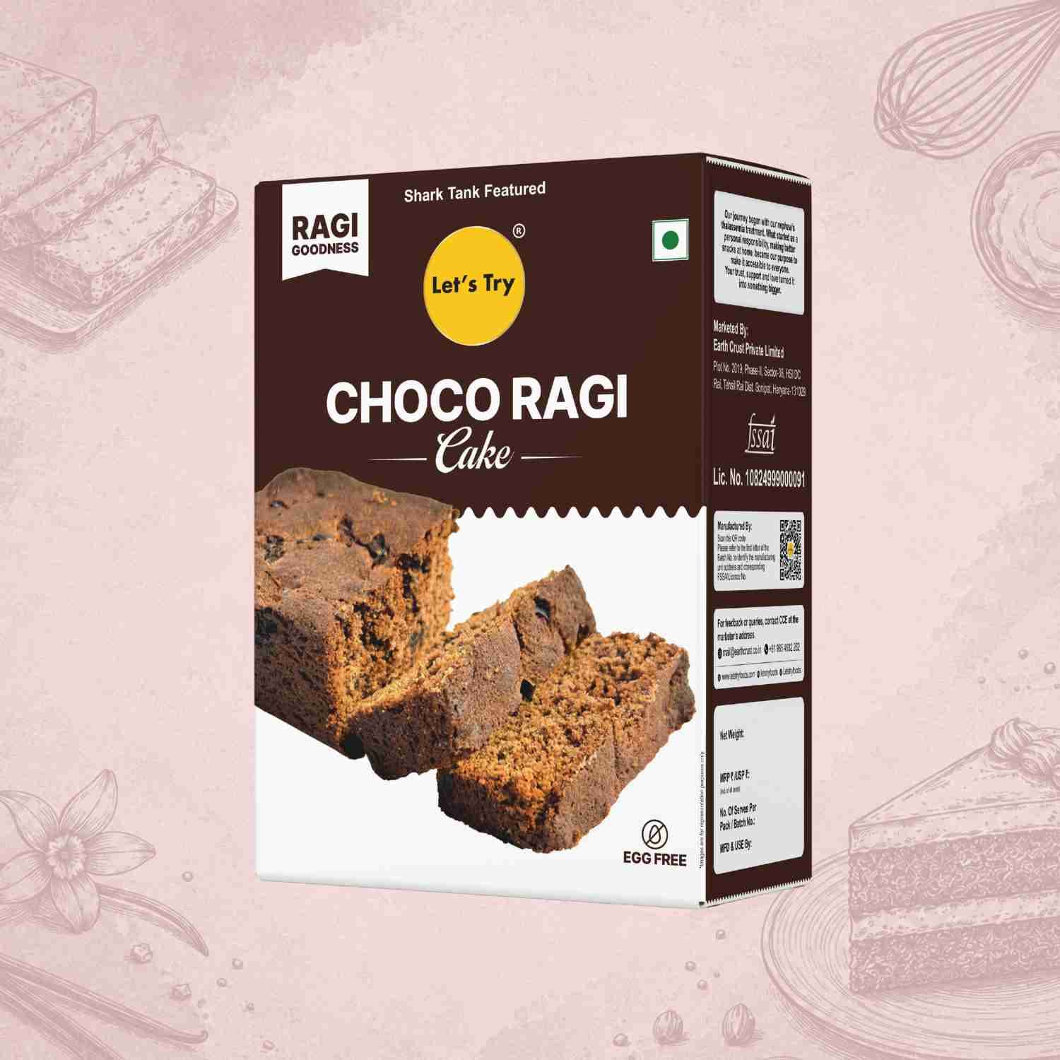Choco Ragi Cake