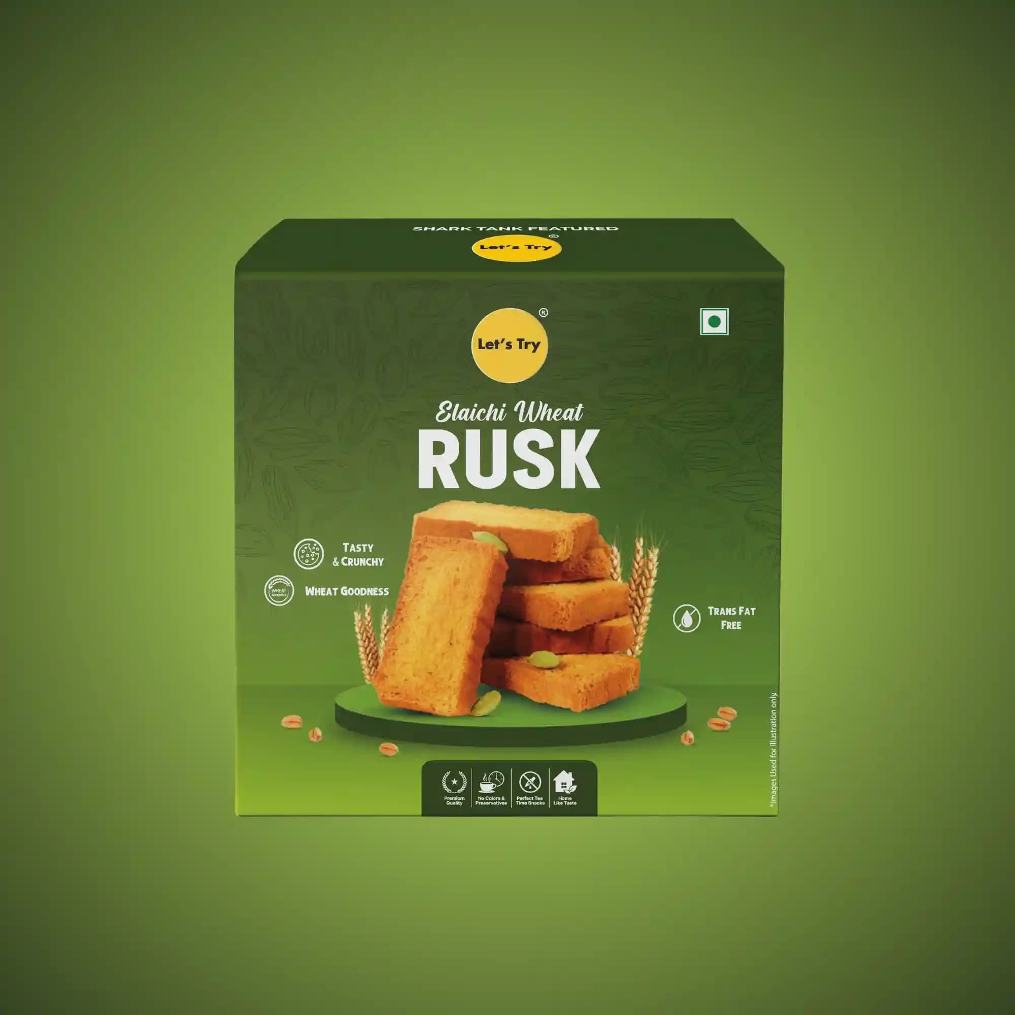 Elaichi Wheat Rusk