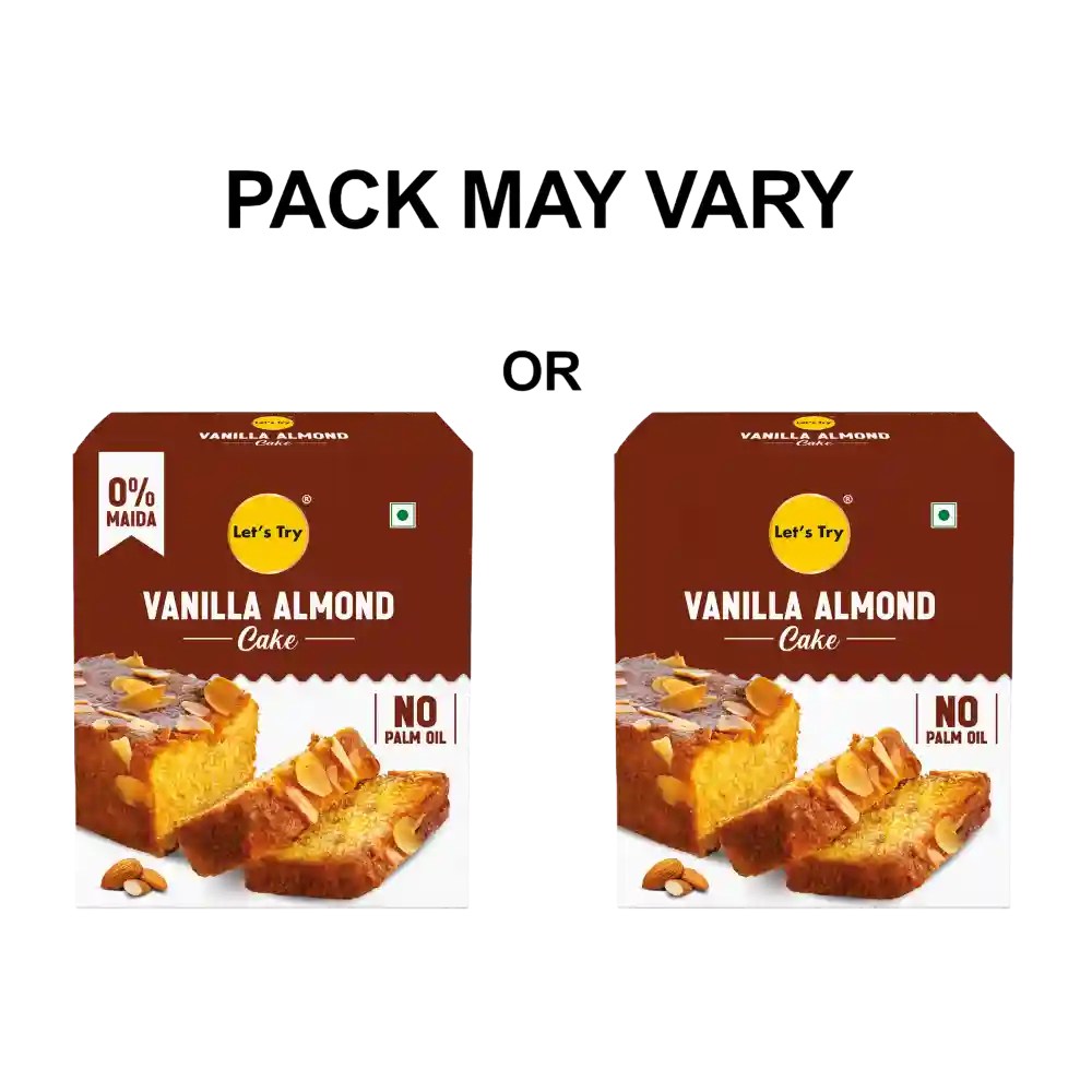 Let's Try Vanilla Almond Cake