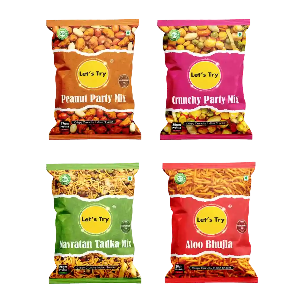 Lets Try Pack of 4 Assorted