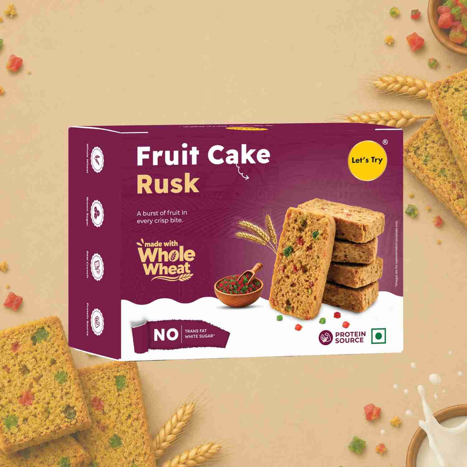 Fruits Cake Rusk