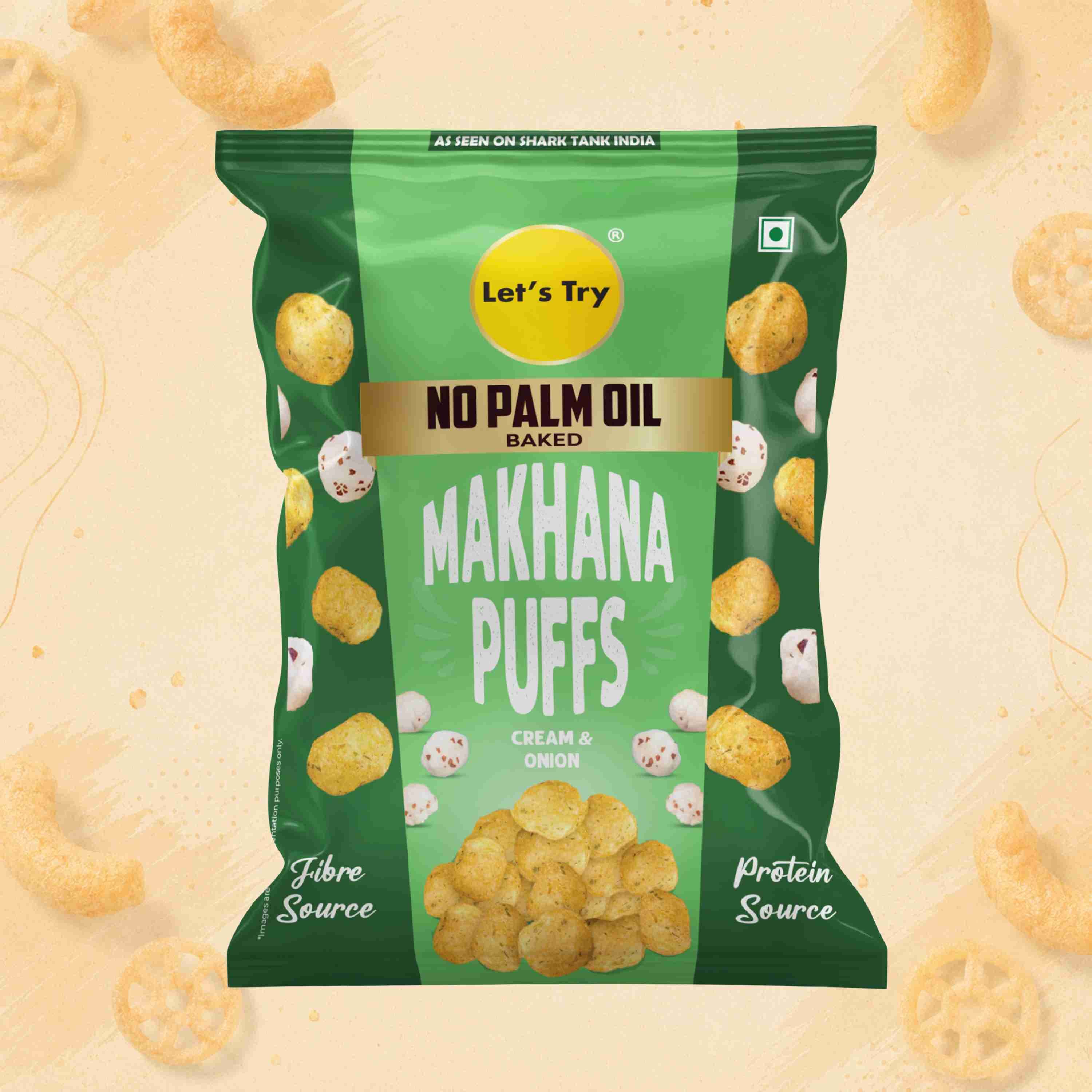 Makhana Puff Cream Onion