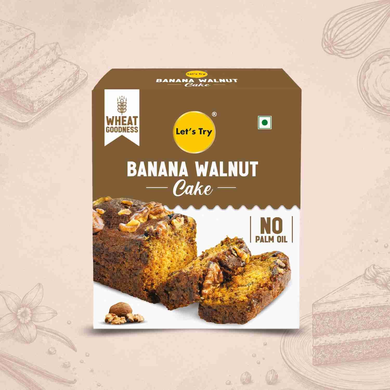 Banana Walnut Cake