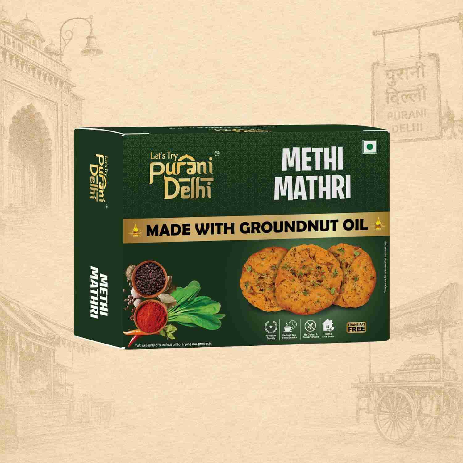 Purani Delhi - Methi Mathri