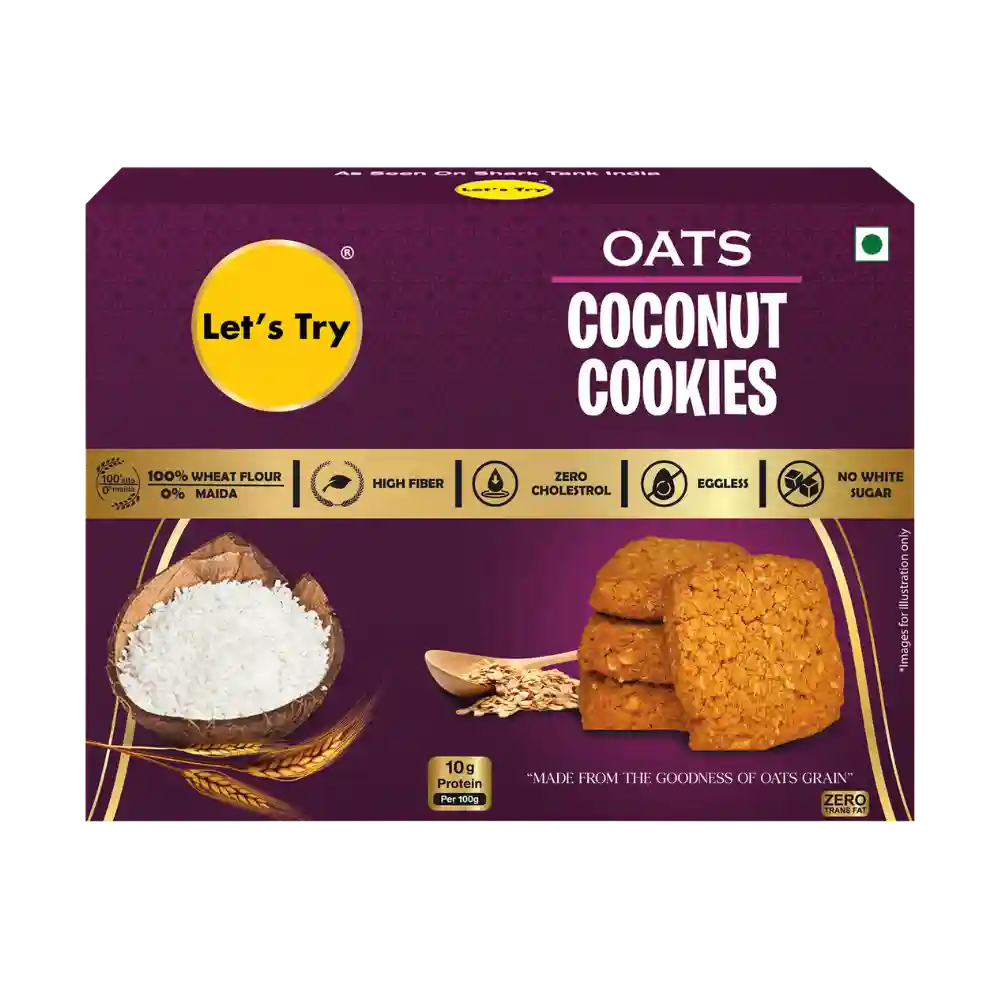 Oats Coconut Cookies