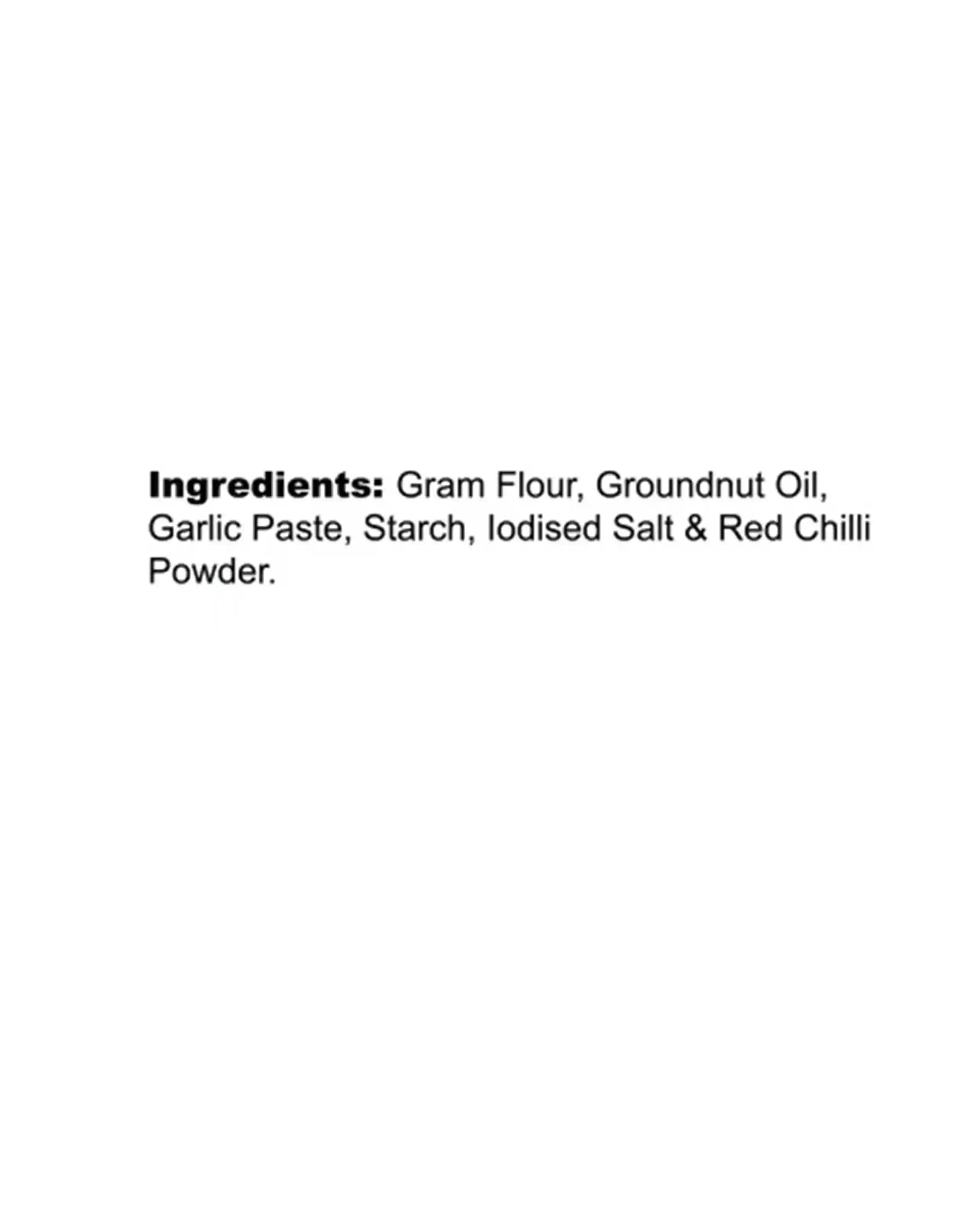 Garlic Bhujia Ingredients β No Palm Oil, No Maida, Natural Healthy Namkeen | Let's Try Foods