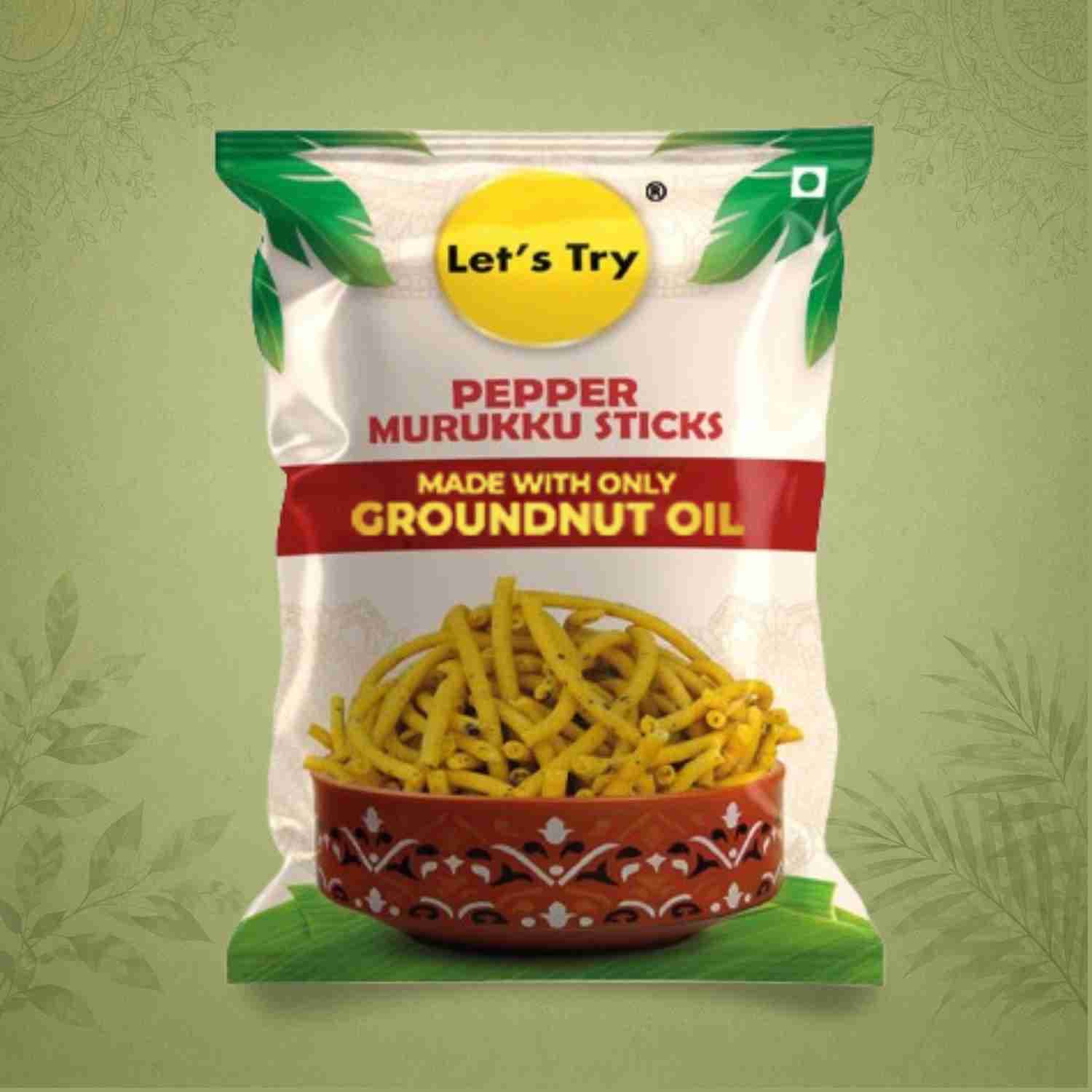 Pepper Murukku Sticks