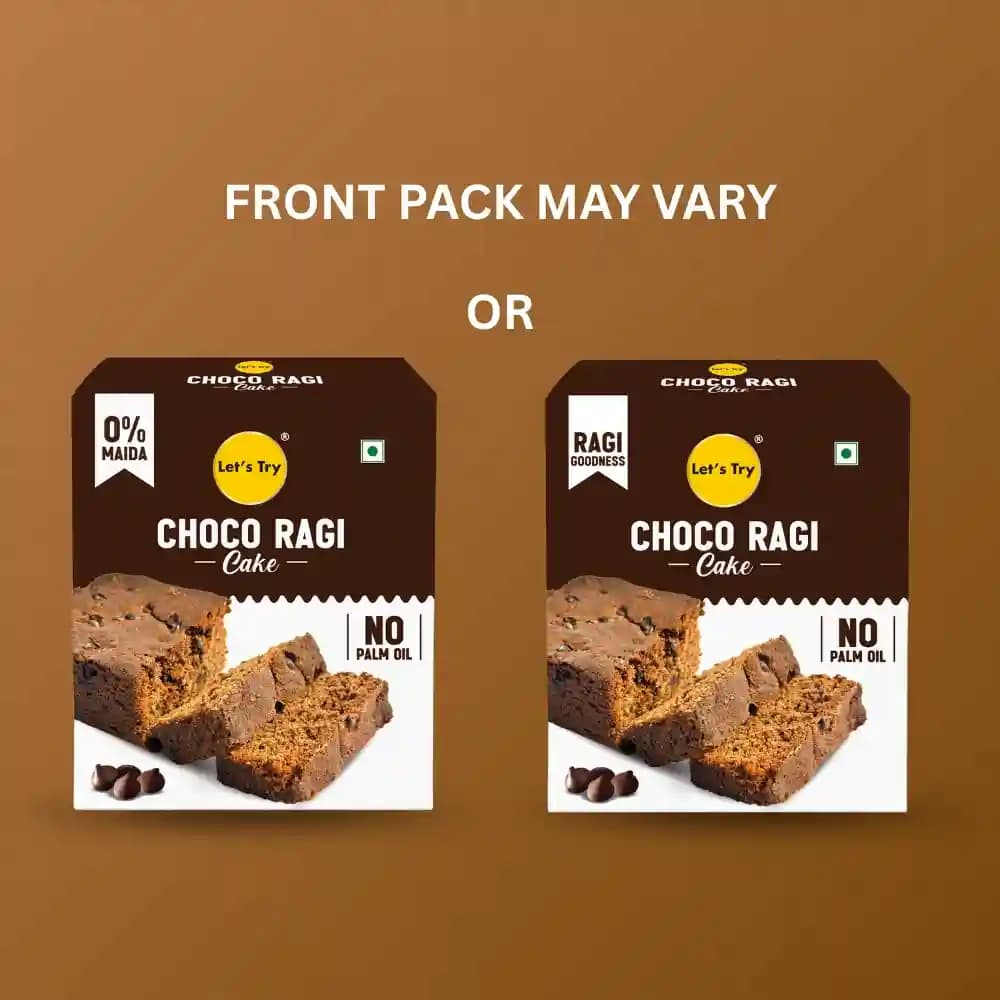 Let's Try Choco Ragi Cake