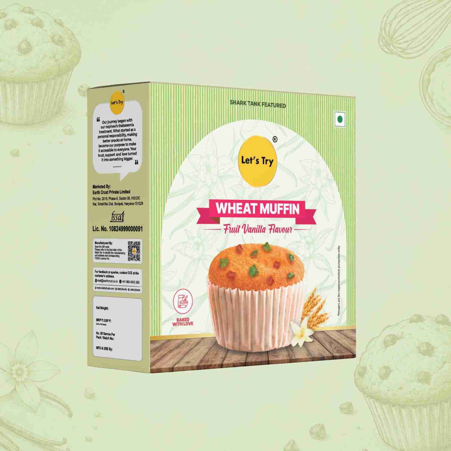 Fruit Vanilla Muffin