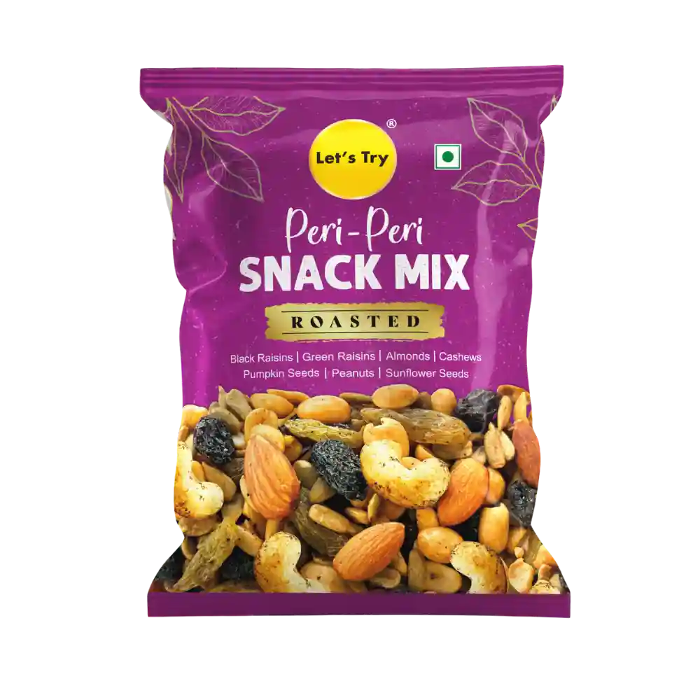 Let's Try Snack Mix | seeds & nuts | Peri-peri 