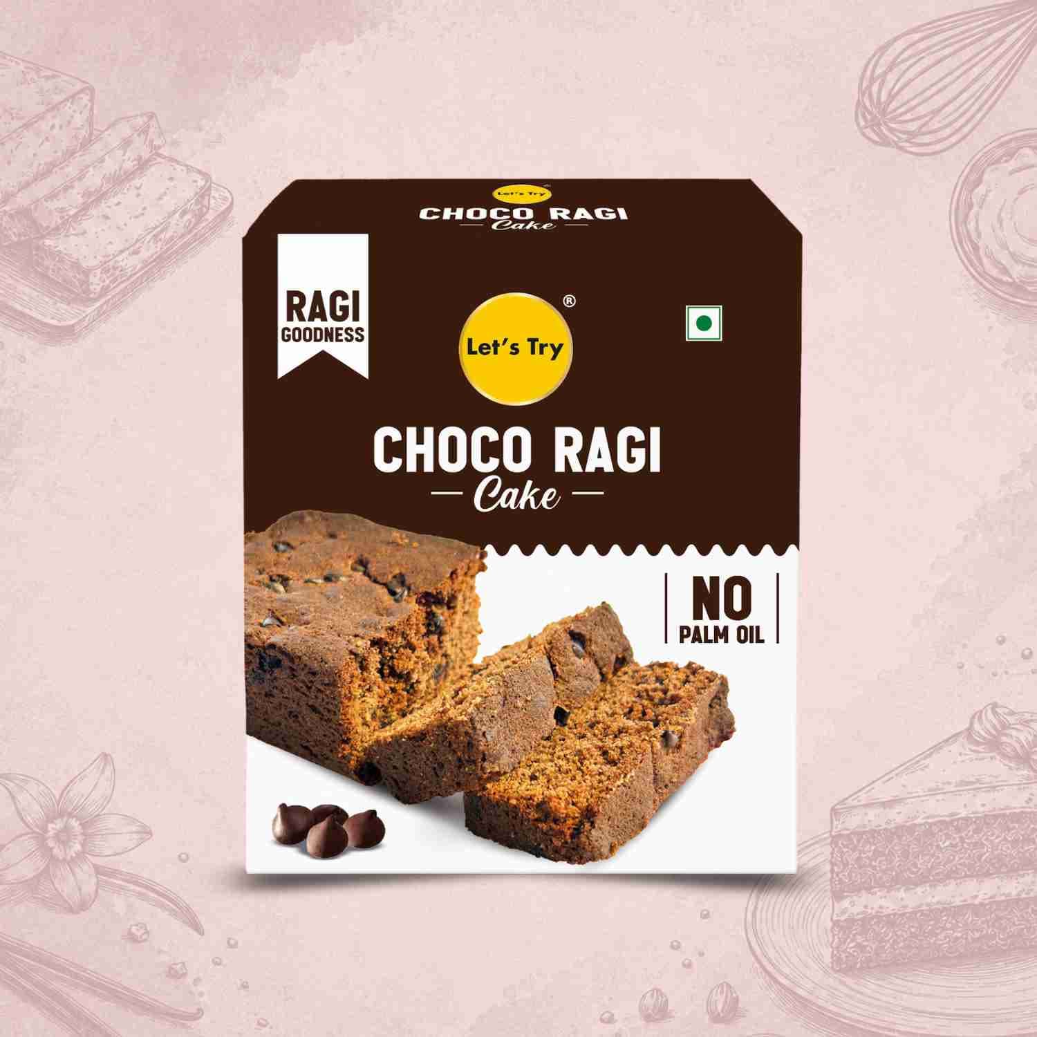Choco Ragi Cake