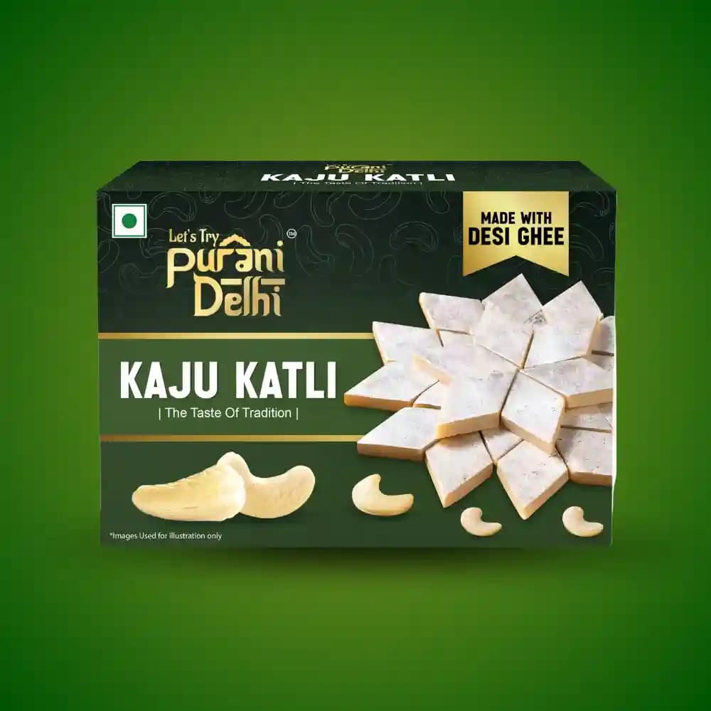 Let's Try Purani Delhi Kaju Katli
