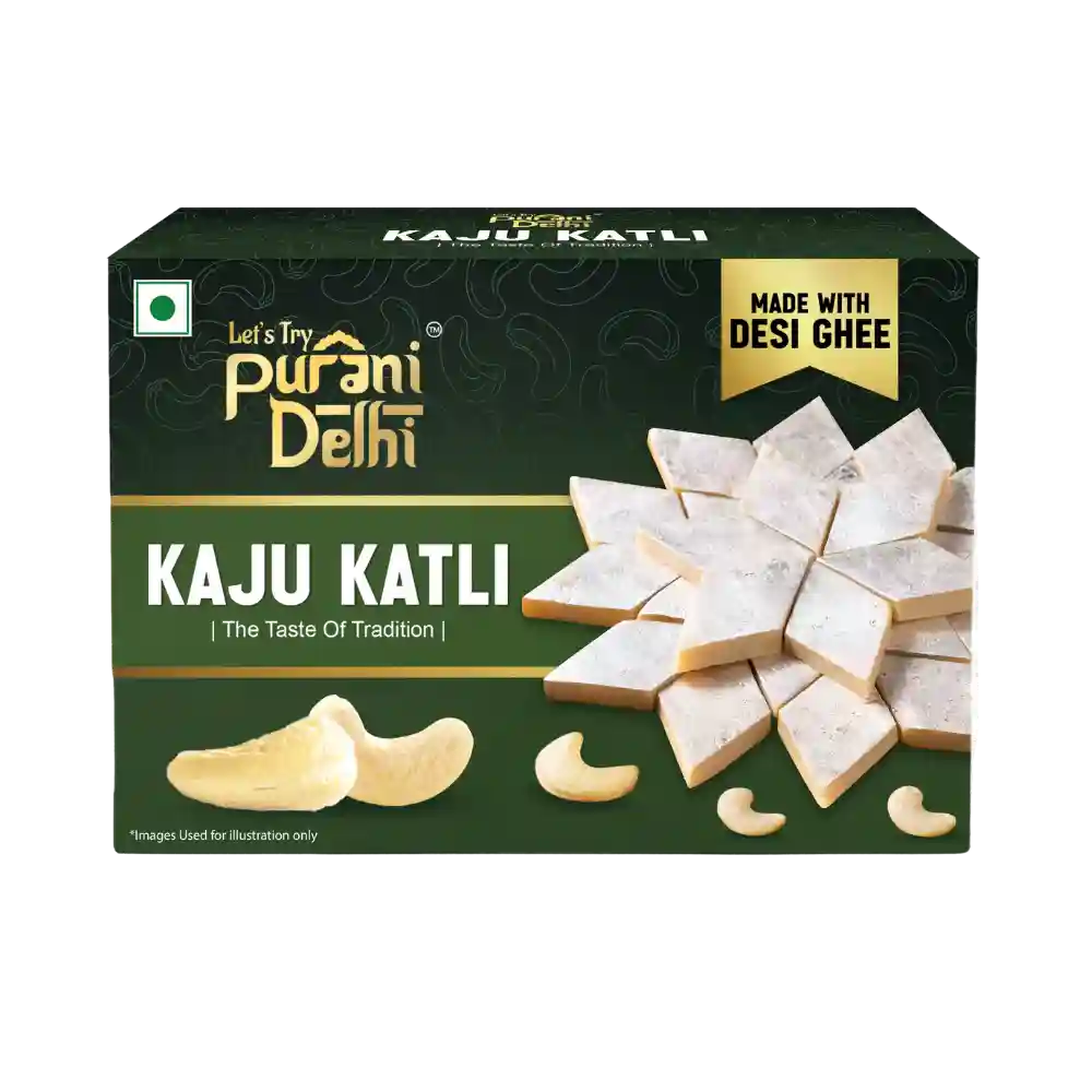 Let's Try Purani Delhi Kaju Katli