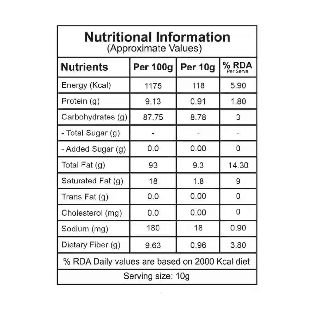 Vrat Mota Chips Nutrition Facts – Calories & Ingredients | Healthy Healthy Chips | Let's Try Foods