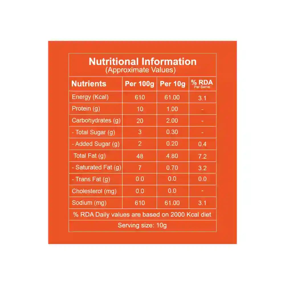 Roasted Peanut Tandoori Nutrition Facts β Calories & Ingredients | Healthy Healthy Roasted Nuts | Let's Try Foods