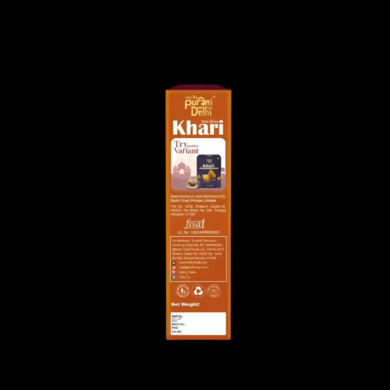 Purani Delhi - Khari Nutritional Details β Healthy Healthy Namkeen | Let's Try Foods