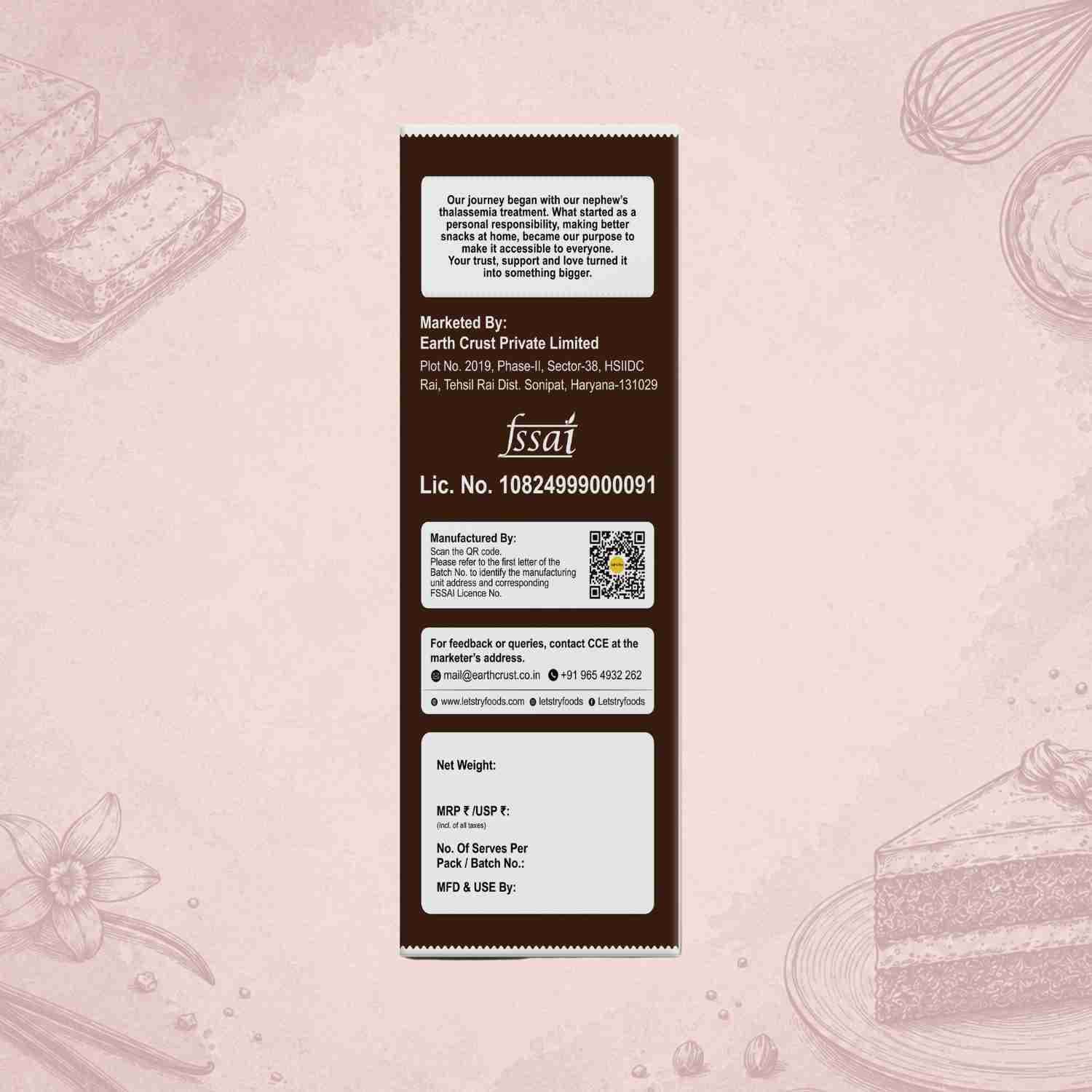 choco ragi cake address