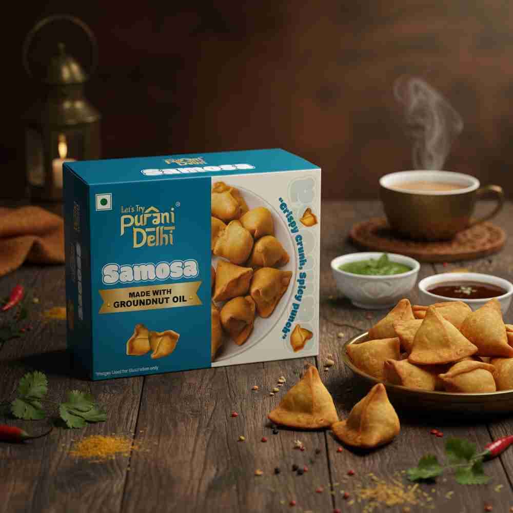 Purani Delhi Samosa – No Palm Oil, No Maida, No Artificial Flavour | Healthy Indian Snack | Let's Try Foods