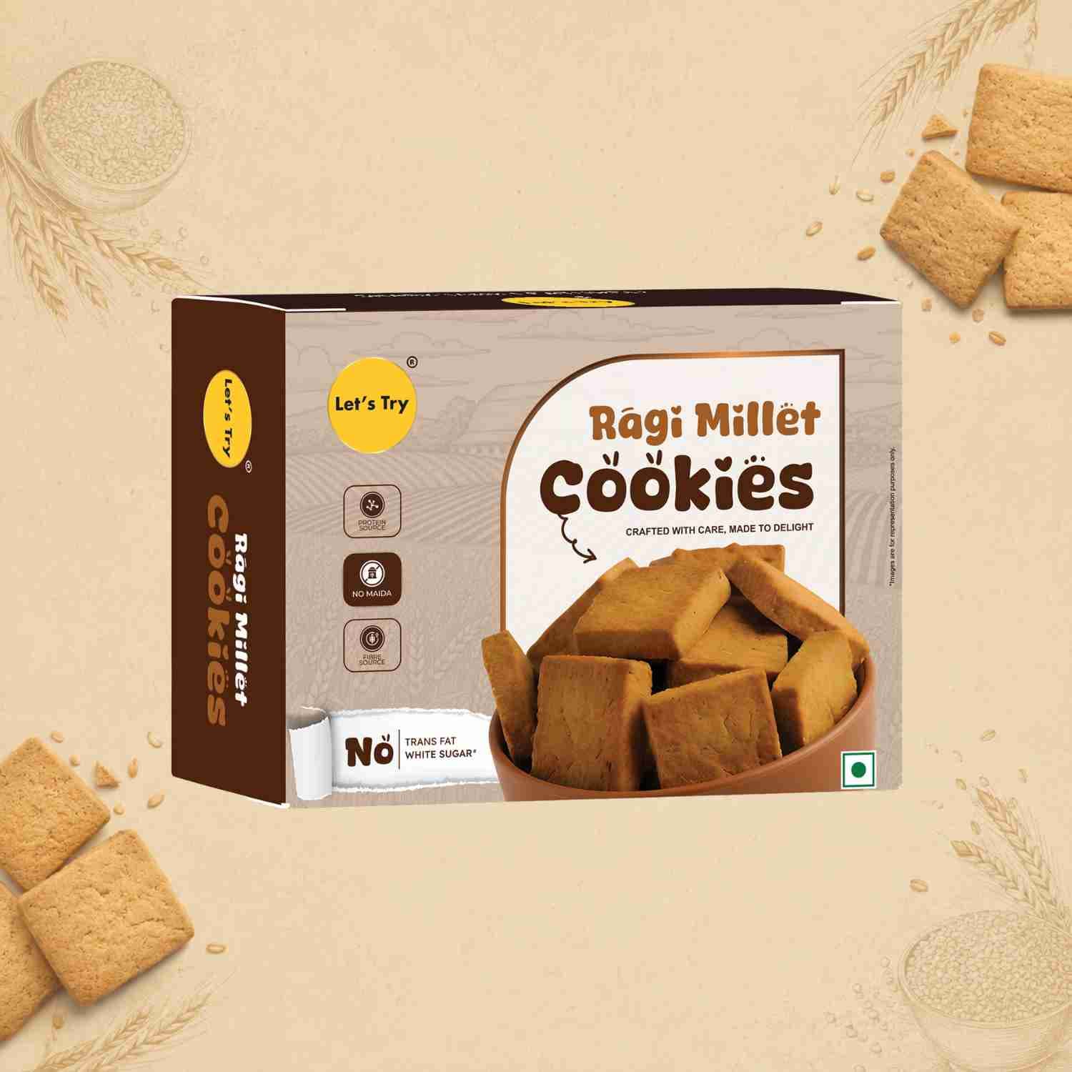 Ragi Millet Cookies