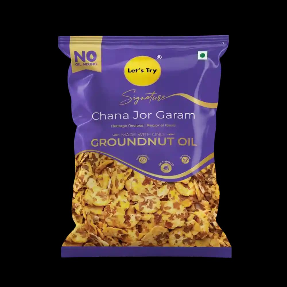 Signature Chana Jor Garam – Healthy Roasted Chana, No Palm Oil, Groundnut Oil | Buy Online India | Let's Try Foods