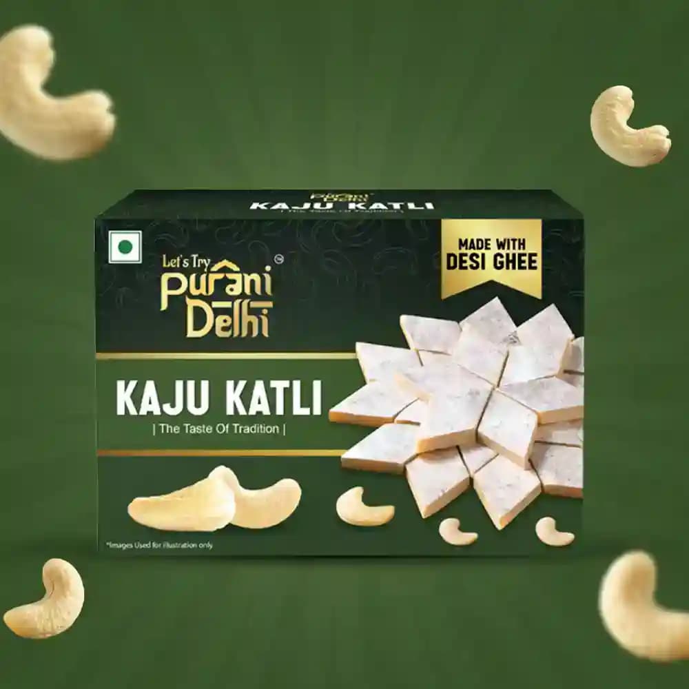Kaju Katli β Healthy Indian Sweets, No Palm Oil, No Maida | Buy Online India | Let's Try Foods