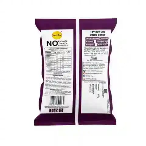 Makhana Puff Tadka Ingredients & Nutritional Label – No Palm Oil, No Maida Clean Label Roasted Makhana | Let's Try Foods