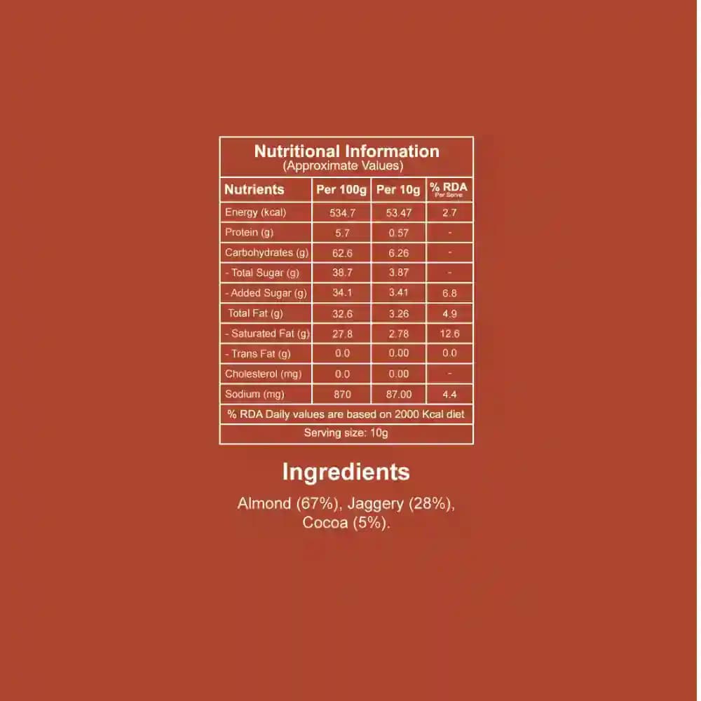 Chocolate Almond Nutrition Facts – Calories & Ingredients | Healthy Healthy Indian Snack | Let's Try Foods