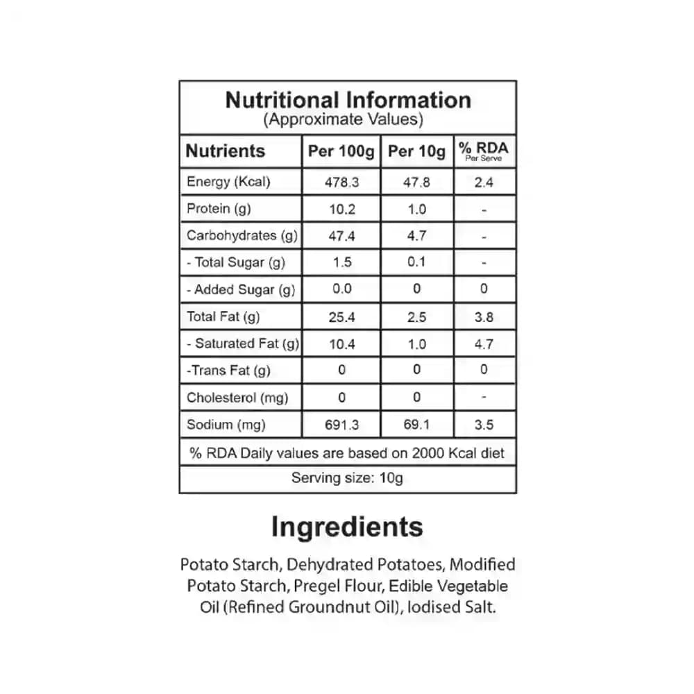 Mix Lite Papad Nutrition Facts – Calories & Ingredients | Healthy Healthy Indian Mixture | Let's Try Foods