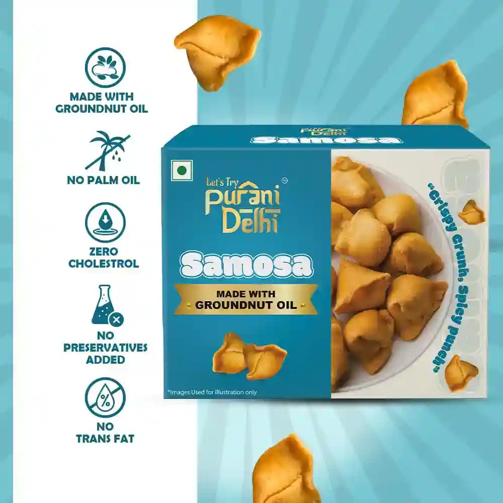 Purani Delhi Samosa β No Palm Oil, No Maida, No Artificial Flavour | Healthy Indian Snack | Let's Try Foods