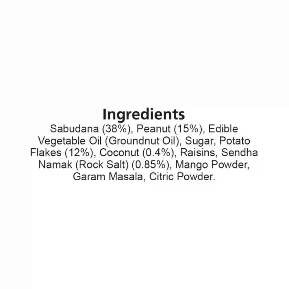 Sabudana Mixture Ingredients – No Palm Oil, No Maida, Natural Healthy Indian Mixture | Let's Try Foods