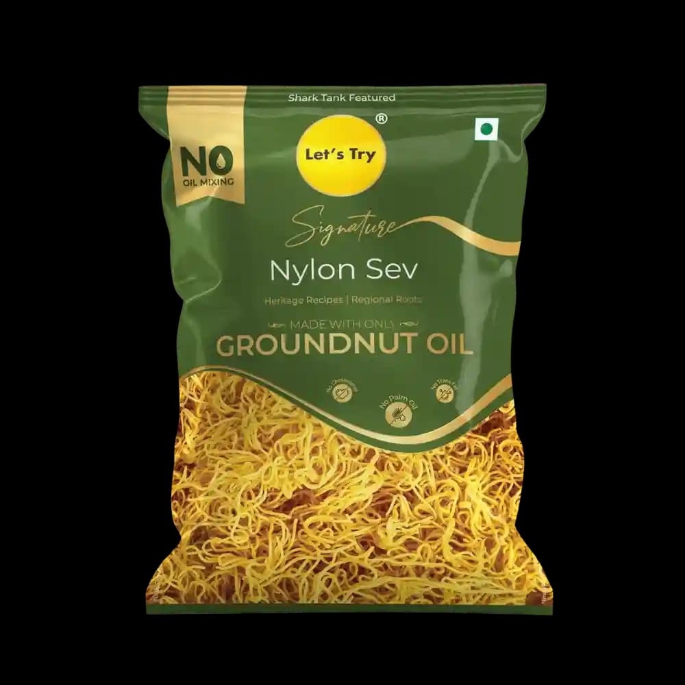 Signature Nylon Sev – Healthy Namkeen, No Palm Oil, Groundnut Oil | Buy Online India | Let's Try Foods