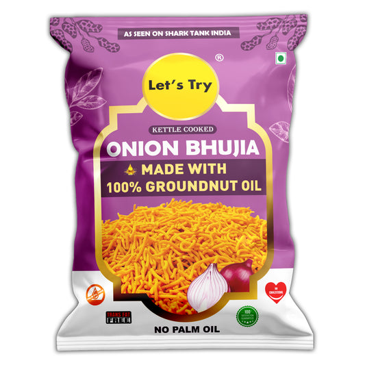 Let's Try Onion Bhujia
